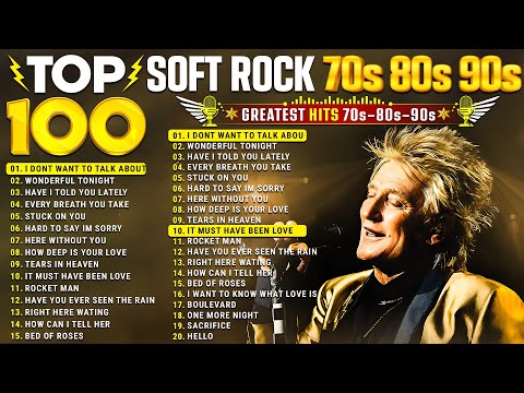 Rod Stewart, Michael Bolton, Elton John, Eric Clapton, Chicago 📀 Soft Rock 70s 80s 90s Full Album