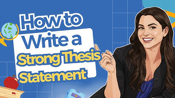 How to Write a Strong Thesis Statement in 4  Steps || IELTS Writing Tips for Band 8 Essay