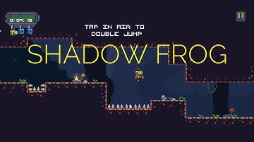 Shadow Frog: Old School Pixel Platformer Action! Walkthrough Gameplay - Part 1 (No Commentary)