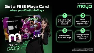 #SwitchToMaya and get your FREE card!