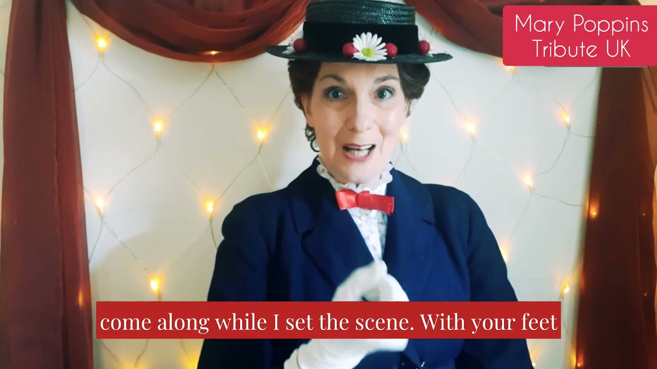 Mary Poppins Tribute UK sings special Let's Go Fly A Kite! for Theatre Opening Day UK #TheatreIsBack