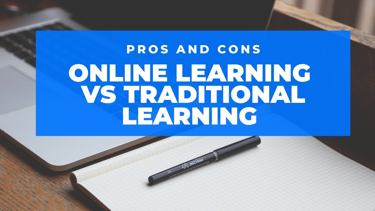 ⁣Online Learning vs. Traditional Learning #onlinelearning #traditional learning #e-learning