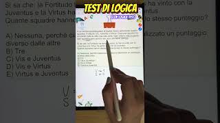 Test di logica con Logica Test : torneo quadrangolare! 🤓 #batquiz #logica #matematica #tolc