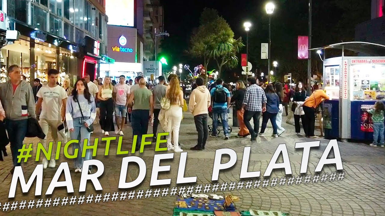 NIGHTLIFE MAR DEL PLATA CENTRO I BUENOS AIRES I ARGENTINA I 4K TOUR nightlife-mar-del-plata-centro-i-buenos-aires-i-argentina-i-4k-tour