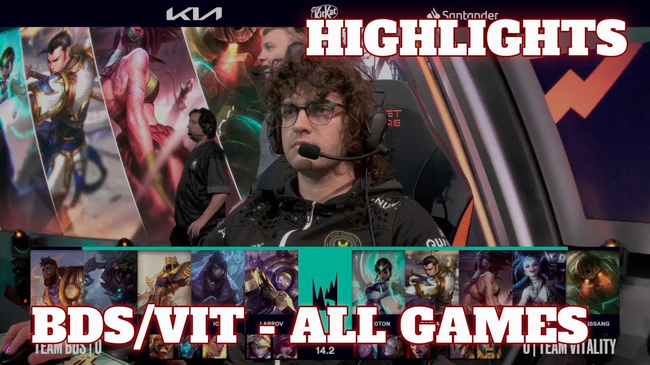 BDS vs VIT - ALL GAMES (Bo3) Highlights | Round 2 LEC Winter 2024 Playoffs | Team BDS vs Vitality