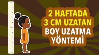 2 HAFTADA 3 CM Uzatan Muhteşem Boy Uzatma Yöntemi