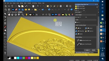 3D Door Top  Carving Design Part 4 kumardecore.com Artcam#Wood #cnc#MDF