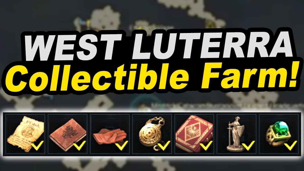 Lost Ark West Luterra Collectible Farm! Lost Ark! Lost Ark Collectible!