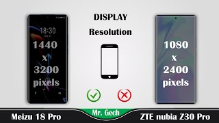 Meizu 18 Pro против ZTE nubia Z30 Pro || г-н Геч