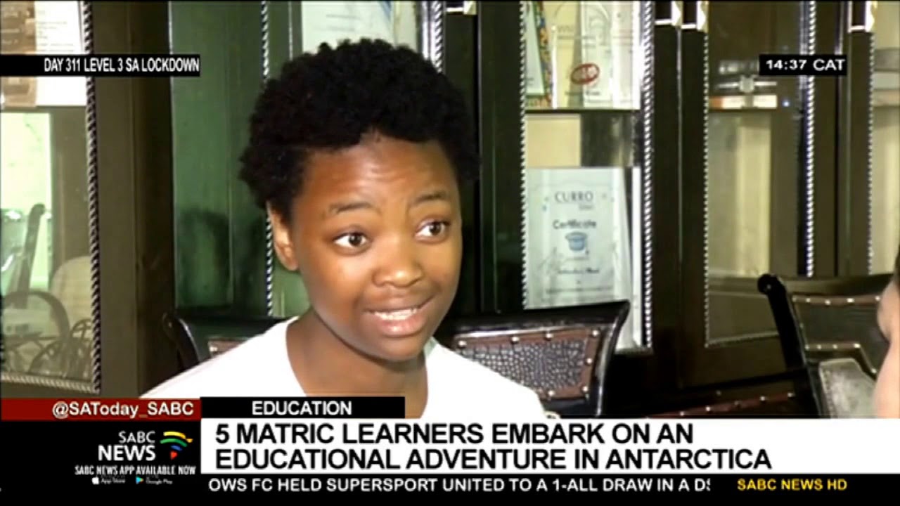 5 SA matric learners embark on an educational adventure in Antarctica