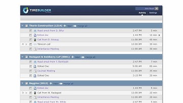 2012 Intapp Time Builder for Lawyers