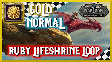 Ruby Lifeshrine Loop Race Normal Gold - Waking Shores - World of Warcraft : Dragonflight