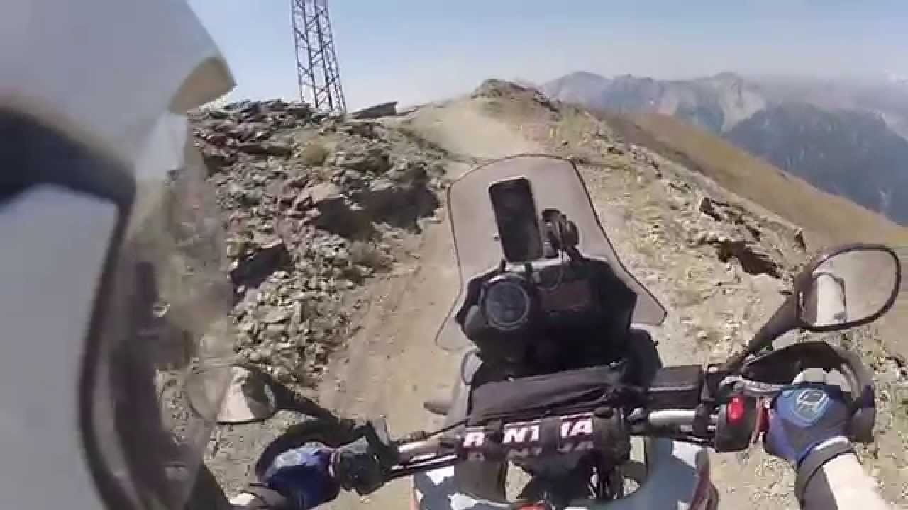 Raduno Stella Alpina 2015 onboard xt660z Tenerè Col du Sommelier e Monte Jafferau