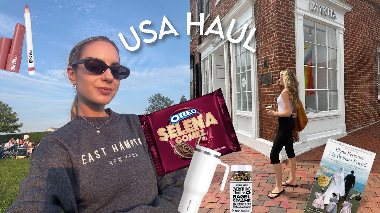 USA HAUL🇺🇸 outlet szerzemények, Hot Ones szósz, Sephora és nyereményjáték