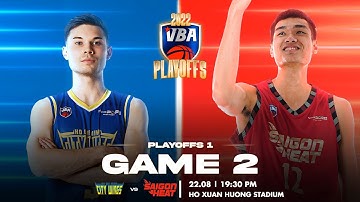 [TRỰC TIẾP] VBA 2022 | BÁN KẾT 1 | GAME 2:  Hochiminh City Wings vs Saigon Heat