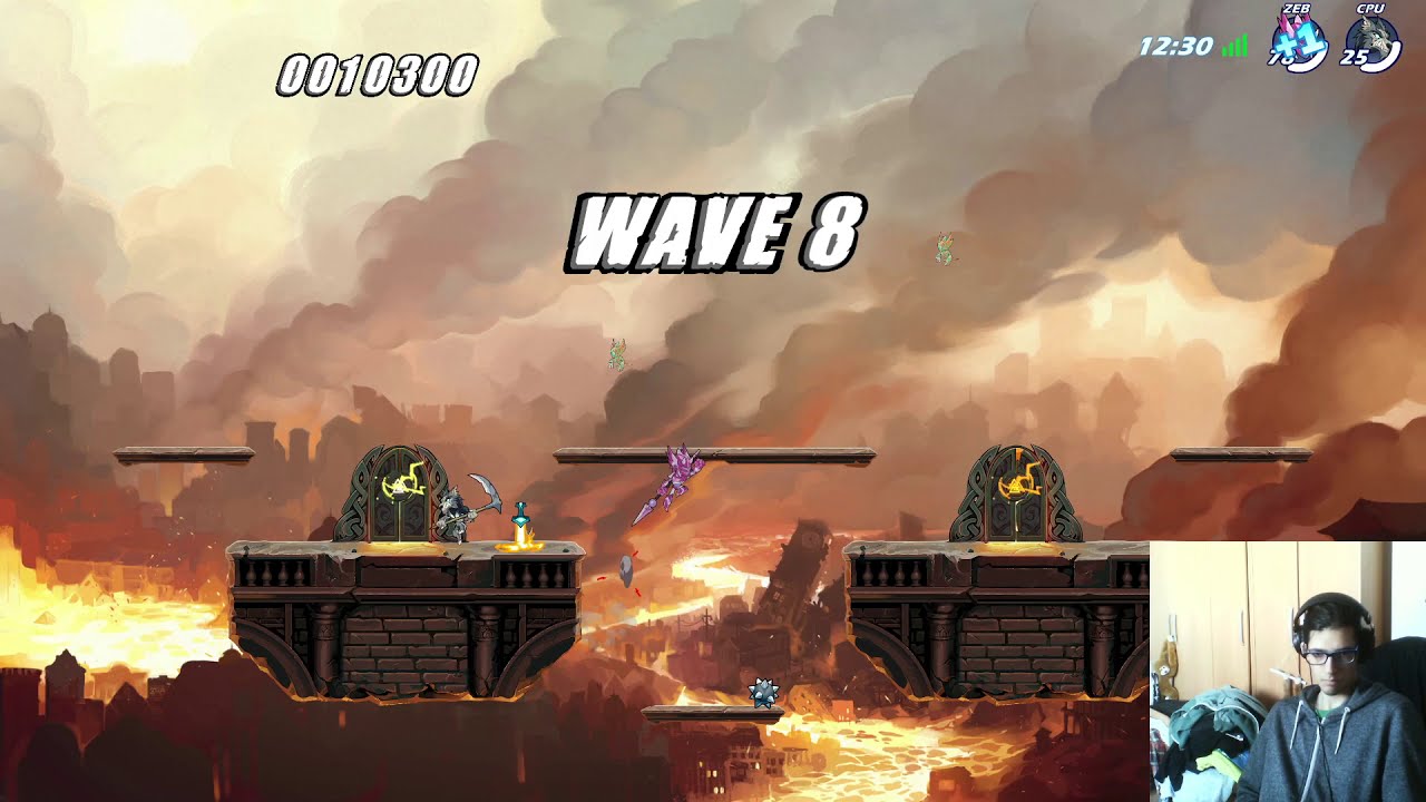 Brawlhalla Horde 1P1B Wave11 Speedrun (