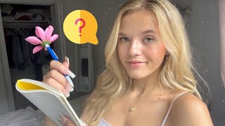 ASMR Asking You Very Personal Questions 🫣💛
