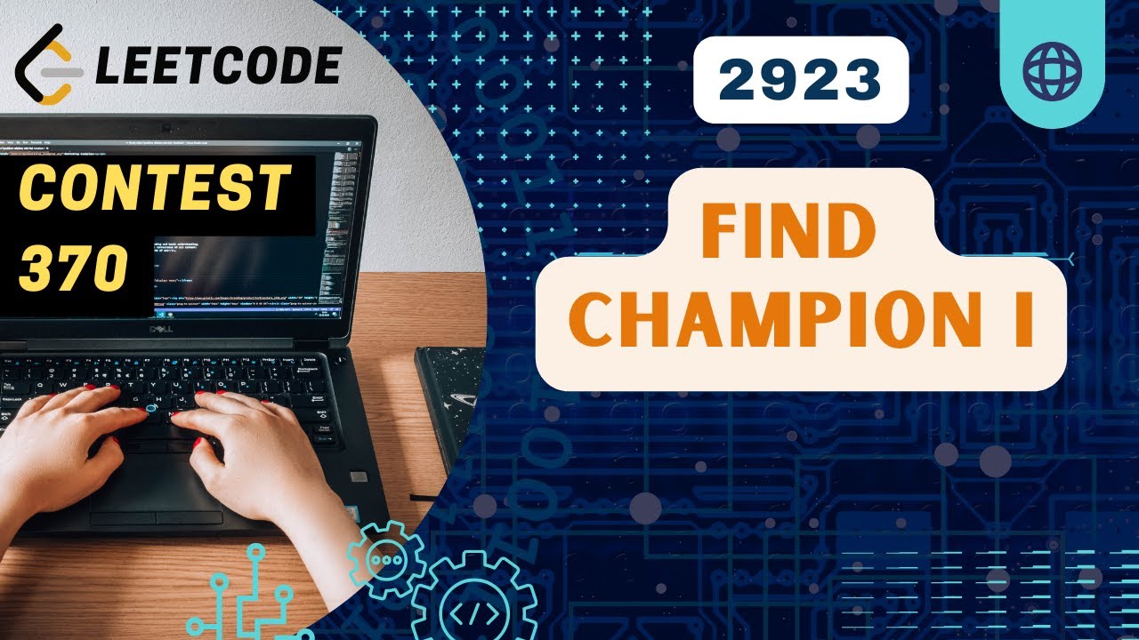 Find Champion I | Leetcode 2923 | Contest 370 - YouTube