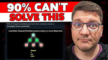 90% of CS Grads FAIL This Binary Tree Question (Breadth First Search explained)