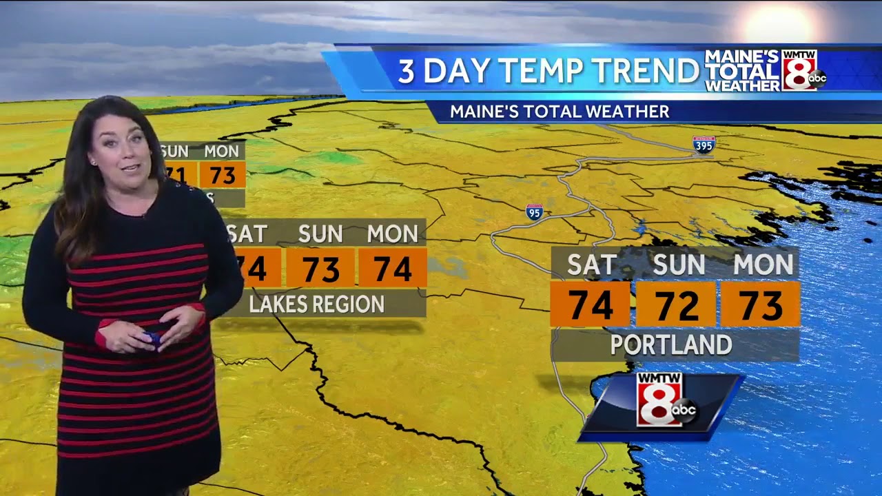 Sunny days, cool nights - a few fall-like mornings ahead - YouTube