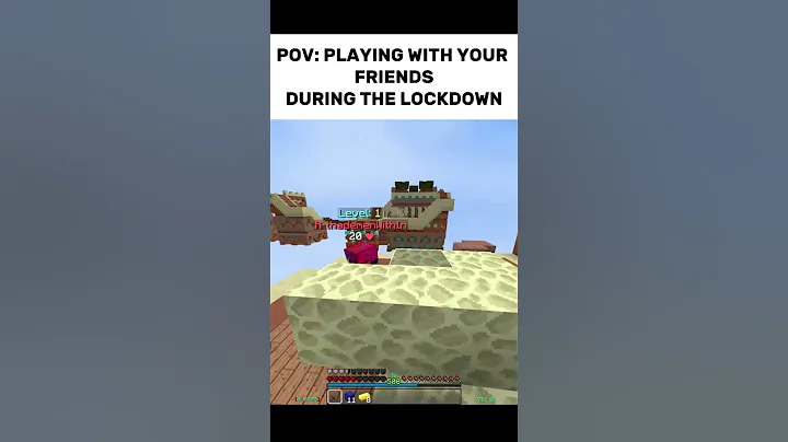 Did you play bedwars? #hypixel
