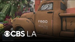 Rose Parade floats get final touches ahead of New Year’s Day