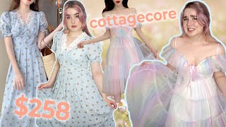 $258 Cottagecore Haul | DeerDoll Try On + Review 2021