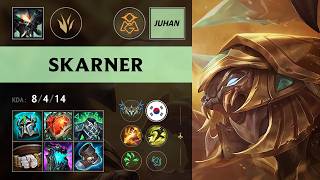 (OMG Juhan) Skarner Jungle vs Qiyana - KR Challenger Patch 26.16