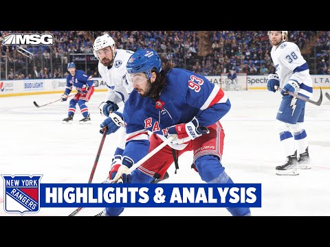 Rangers Start Season With Sweet Revenge Defeat Bolts 3-1 | New York Rangers