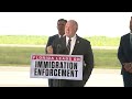 FULL PRESSER: Gov. Ron DeSantis, Border Czar Tom Homan announce the closure of Alligator Alcatraz