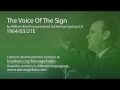 The Voice Of The Sign (William Branham 64/03/21E)