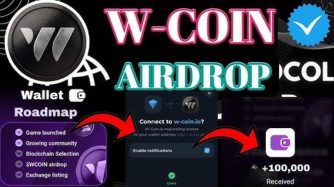 W-coin wallet connect | W-coin Select blockchain Update | W-coin claim AirDrop @TechRanjan