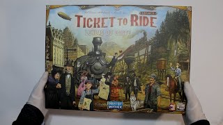 Overview & Unboxing Ticket to Ride Legacy - Lendas do Oeste - Novidades -  Compara Jogos