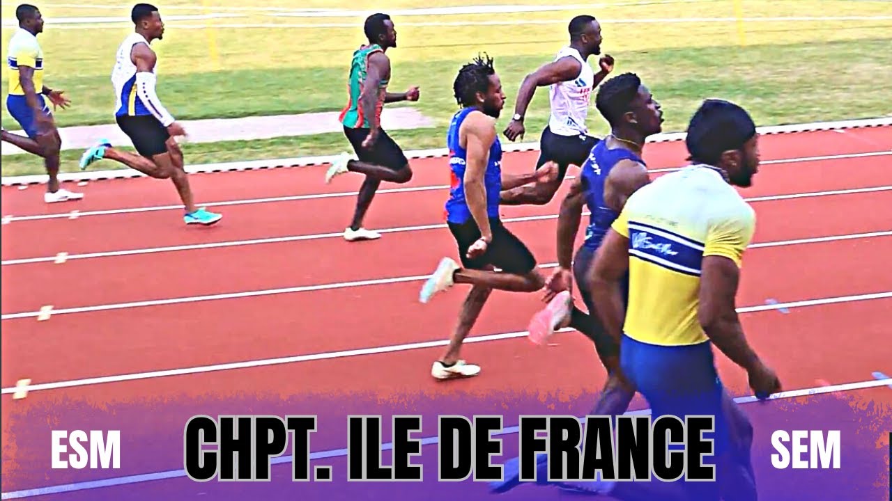 Chpt. Ile de France - 100m  ESM / SEM