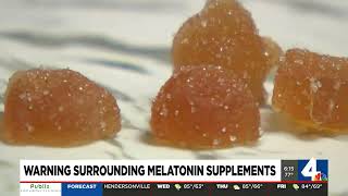 Warning surrounding melatonin supplements