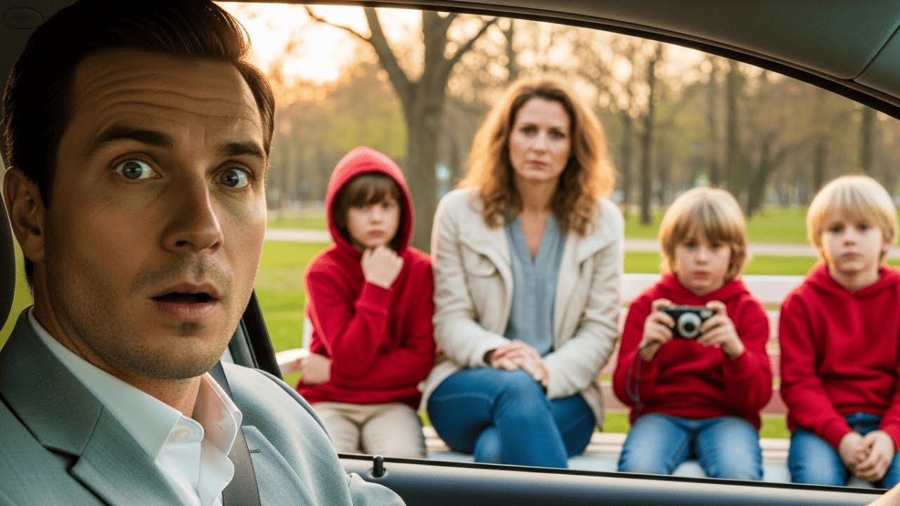 Milijunaš vidi BIVŠU ZARUČNICU kako čeka TAKSI s TROJICOM DJEČAKA ISTIH OČIJU kao on...