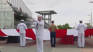 Intrepid Museum Memorial Day Ceremony