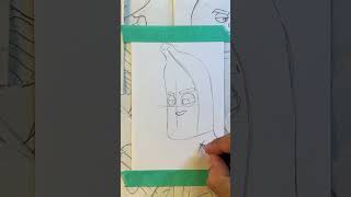 Como desenhar BANANILDO em 30 segundos #tutorial #desenho