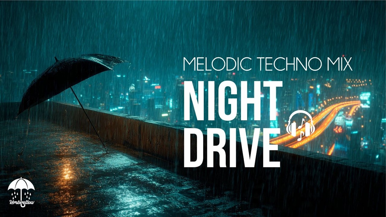 Melodic Techno Mix | Late Night Drive & Cyberpunk Shadows: Tale Of Us, Anyma, Colyn, Adriatique #mix