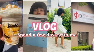 Vlog| Let’s run some errands| Starbucks date| Graduation pictures | South African YouTuber