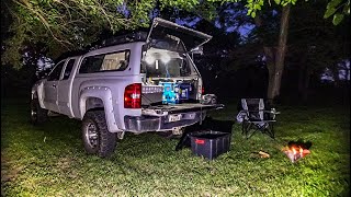 Solo Truck Camping - Cajun Seafood Boil & A Gaggle of Geese