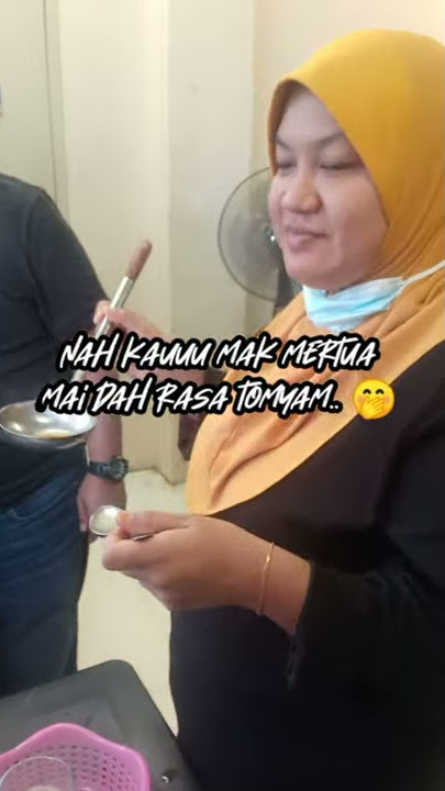 TomYam Campoq Habuan Mak Mertua Makan Viral Resepi Tomyam Simple #Shorts #28