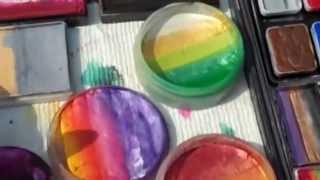 My Face Paint Kit and Rolling Cart Storage