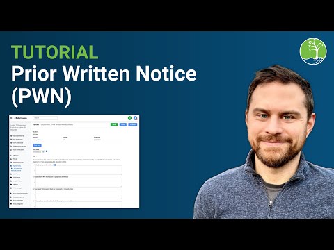 Prior Written Notice SpEd Tutorial