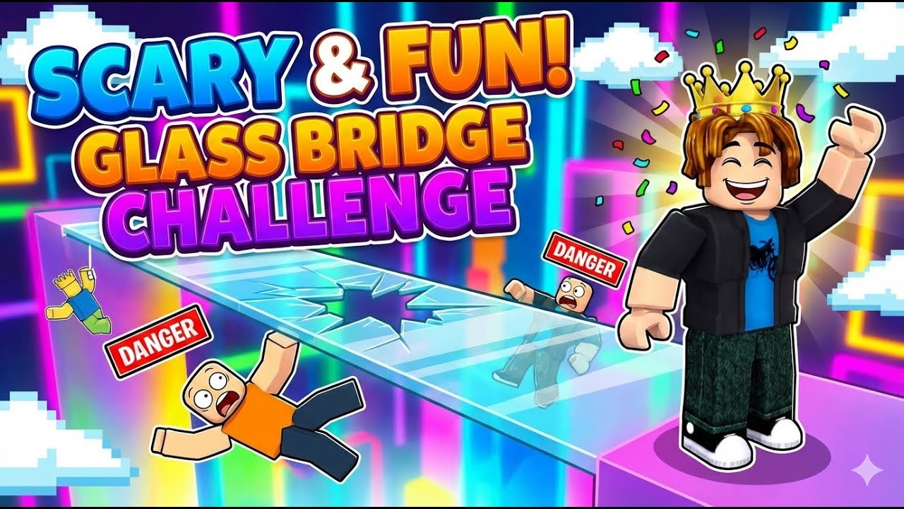Epic Roblox Glass Bridge Challenge | Heart-Pounding Moments & Victory! DAY 004 | 