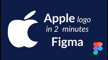 How to create apple logo using figma