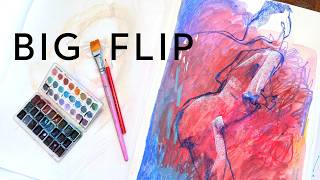 CLIMB INSIDE My Biggest Sketchbooks -( Flip Through Art Journals)