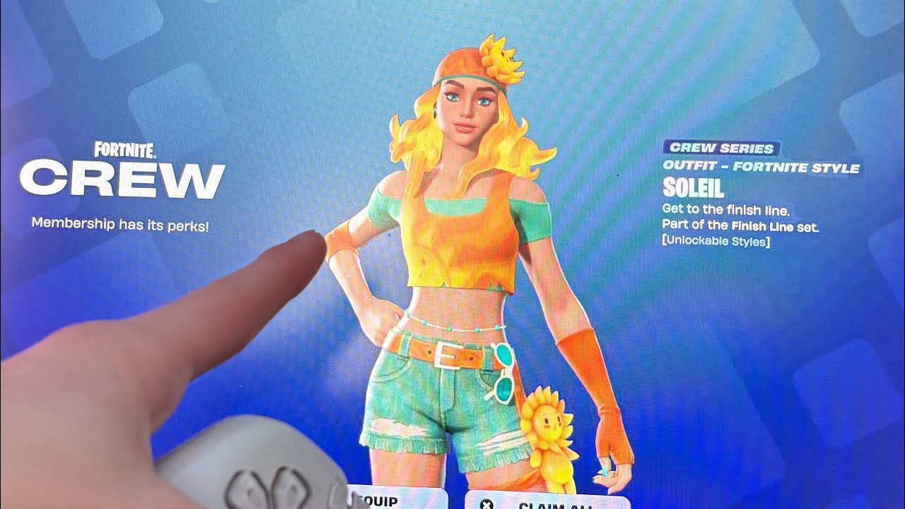 HOW TO GET SOLEIL CREW PACK IN FORTNITE!
