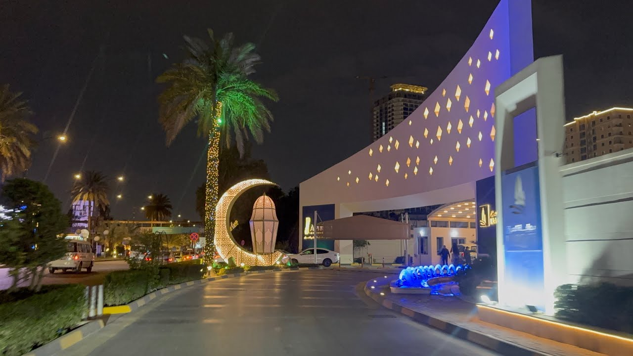 شوارع بغداد المنصور ❤️ مجمع بوابة العراق السكني 2026 03 07❤️🥰