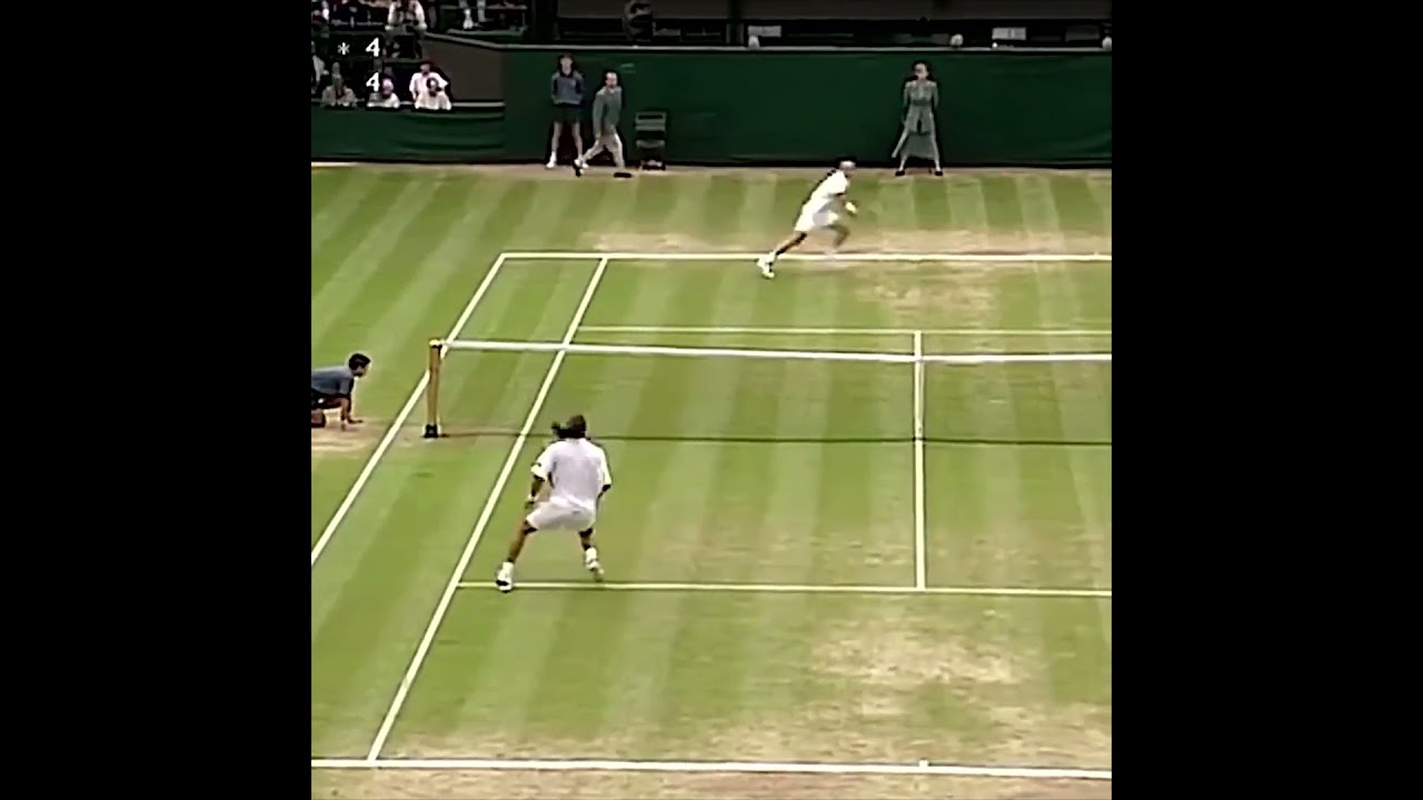 Too good to be forgotten - Patrick Rafter amazing half volley